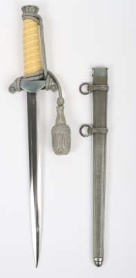 WW2 German Army Officers Dress Dagger by WKC, Solingen, - 3