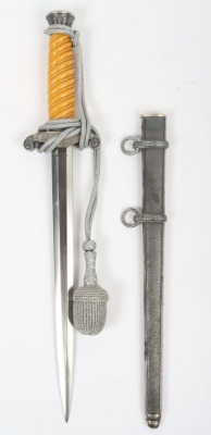 WW2 German Army (Heer) Officers Dress Dagger by SMF, Solingen, - 3