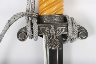 WW2 German Army (Heer) Officers Dress Dagger by SMF, Solingen, - 5