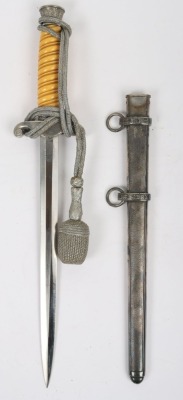 WW2 German Army (Heer) Officers Dress Dagger by A Schuttelhofer & Co, Solingen-Wald, - 2