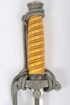 WW2 German Army (Heer) Officers Dress Dagger by A Schuttelhofer & Co, Solingen-Wald, - 3