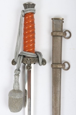 WW2 German Army (Heer) Officers Dress Dagger by WKC, Solingen, - 2