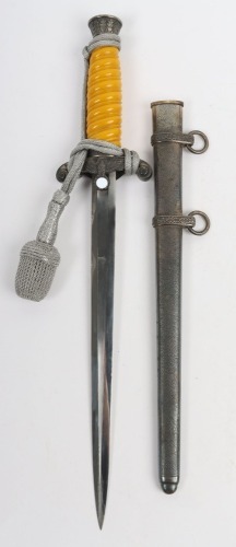 WW2 German Army (Heer) Officers Dress Dagger by WKC, Solingen,