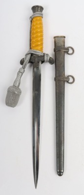 WW2 German Army (Heer) Officers Dress Dagger by WKC, Solingen, - 2