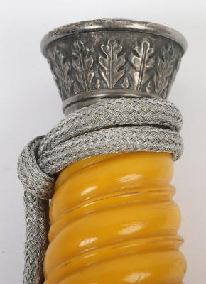 WW2 German Army (Heer) Officers Dress Dagger by WKC, Solingen, - 3