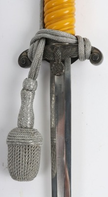 WW2 German Army (Heer) Officers Dress Dagger by WKC, Solingen, - 5