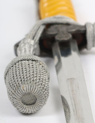WW2 German Army (Heer) Officers Dress Dagger by WKC, Solingen, - 6