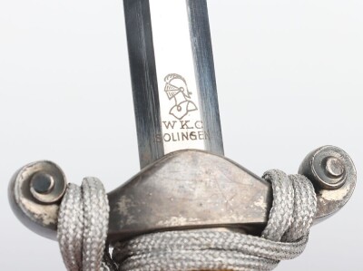 WW2 German Army (Heer) Officers Dress Dagger by WKC, Solingen, - 10