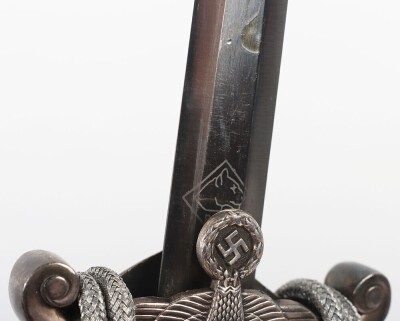 WW2 German Army (Heer) Officers Dress Dagger by Puma, Solingen, - 9