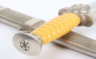 Third Reich Red Cross / Social Welfare Officers Dress Dagger - 5