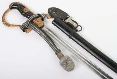 WW2 German Army Officers Sword by WKC, Model Nr 1060, - 4