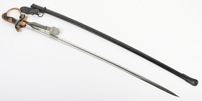WW2 German Army Officers Sword by WKC, Model Nr 1060, - 9