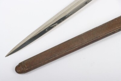 WW2 German Army Officers Named Dress Dagger with Straps and Knot by Robert Klaas, Solingen, - 3