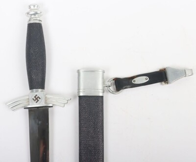 Third Reich NSFK Flyers Dagger by F & A Helbig, Steinbach, - 3