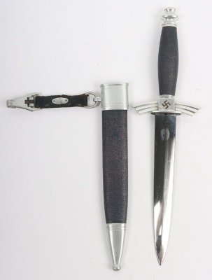 Third Reich NSFK Flyers Dagger by F & A Helbig, Steinbach, - 4