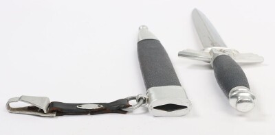 Third Reich NSFK Flyers Dagger by F & A Helbig, Steinbach, - 6