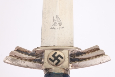 Third Reich NSFK Flyers Dagger / Knife by SMF, - 9