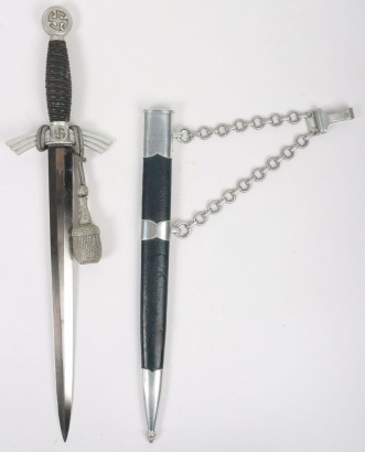 Third Reich 1st Model Luftwaffe Dress Dagger by SMF, Solingen,