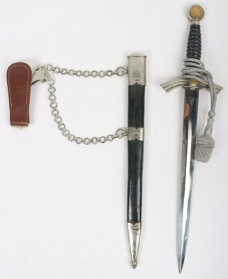 Third Reich DLV / 1st Model Luftwaffe Dagger by SMF, Solingen, - 3