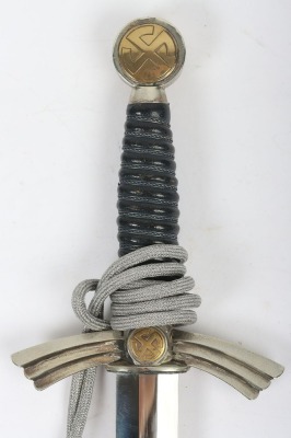 Third Reich DLV / 1st Model Luftwaffe Dagger by SMF, Solingen, - 4