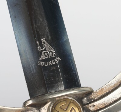 Third Reich DLV / 1st Model Luftwaffe Dagger by SMF, Solingen, - 13