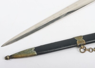 Third Reich 1st Pattern Luftwaffe Dagger by SMF with Unit Marked Blade, - 7
