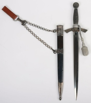 Third Reich 1st Pattern Luftwaffe Dress Dagger by Carl Eickhorn, Solingen, - 4