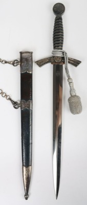 Third Reich 1st Pattern Luftwaffe Dress Dagger by Carl Eickhorn, Solingen, - 5