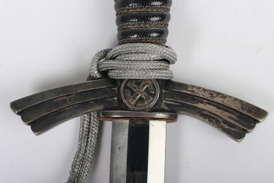Third Reich 1st Pattern Luftwaffe Dress Dagger by Carl Eickhorn, Solingen, - 8