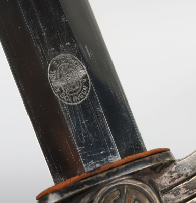 Third Reich 1st Pattern Luftwaffe Dress Dagger by Carl Eickhorn, Solingen, - 11