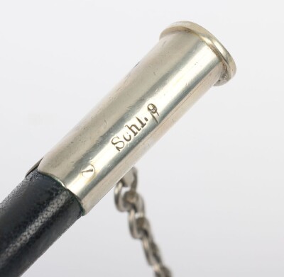 Third Reich Luftwaffe 1st Model Dagger by SMF, Solingen, with Flieger School Marks, - 8