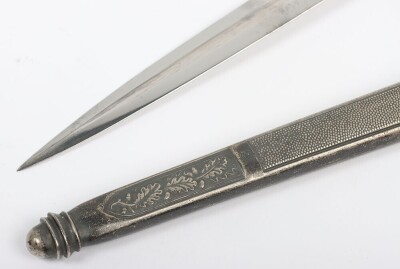 WW2 German Luftwaffe Officers 2nd Pattern Dress Dagger with Straps and Knot by SMF, Solingen, - 9