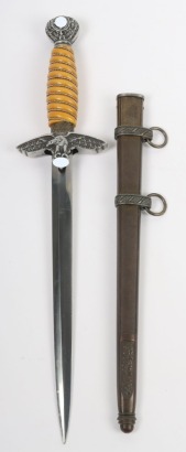 WW2 German Luftwaffe 2nd Pattern Dress Dagger by Carl Eickhorn, Solingen,