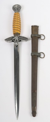 WW2 German Luftwaffe 2nd Pattern Dress Dagger by Carl Eickhorn, Solingen, - 2