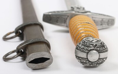 WW2 German Luftwaffe 2nd Pattern Dress Dagger by Carl Eickhorn, Solingen, - 9