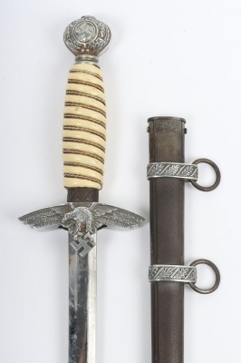 WW2 German Luftwaffe 2nd Pattern Dress Dagger by E & F Horster, Solingen, - 3