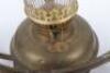Two oil lamps, one with Campe Veritas badge - 10