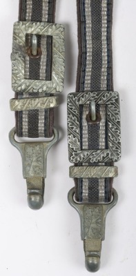 Deluxe Pattern Luftwaffe 2nd Pattern Officers Dagger Straps - 4