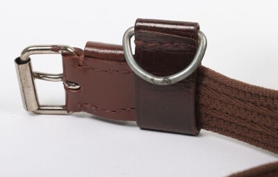 WW2 German Luftwaffe Undress Dagger / Sword Belt, - 3