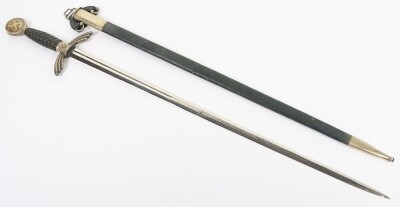 Luftwaffe Officers Sword by F & A Helbig, Steinbach, - 3