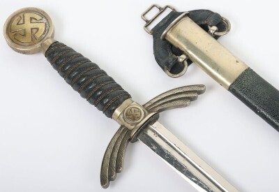 Luftwaffe Officers Sword by F & A Helbig, Steinbach, - 4
