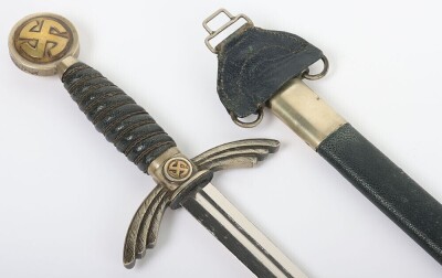 Luftwaffe Officers Sword by F & A Helbig, Steinbach, - 9
