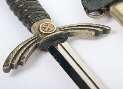 Luftwaffe Officers Sword by F & A Helbig, Steinbach, - 10