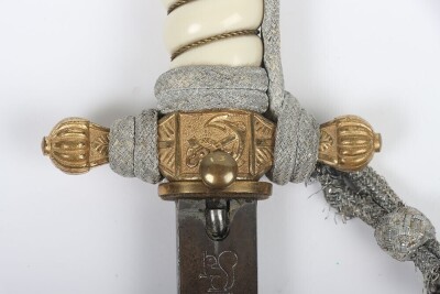 Third Reich Kriegsmarine Officers Dagger by Carl Eickhorn, Solingen, - 6