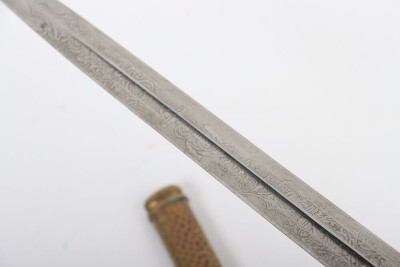WW2 German Kriegsmarine Officers Dress Dagger by - 10