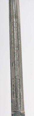 WW2 German Kriegsmarine Officers Dress Dagger by WKC, Solingen, - 9