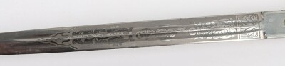 WW2 German Kriegsmarine Officers Dress Dagger by WKC, Solingen, - 10