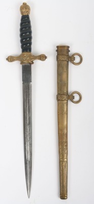 Scarce German Water Protection Police (Wasserschutzpolizei) Officers Dress Dagger by Carl Eickhorn, Solingen,