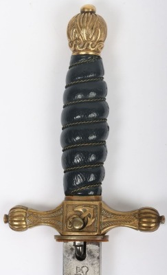 Scarce German Water Protection Police (Wasserschutzpolizei) Officers Dress Dagger by Carl Eickhorn, Solingen, - 6
