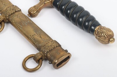 Scarce German Water Protection Police (Wasserschutzpolizei) Officers Dress Dagger by Carl Eickhorn, Solingen, - 9